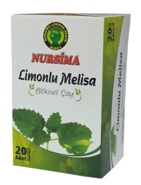 Limonlu Melisa Bitkisel Çay 20 'li Süzen Poşet