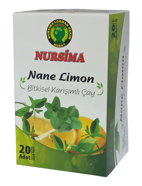 Nane Limon Bitkisel Karışımlı Çay 20 'li Süzen Poşet