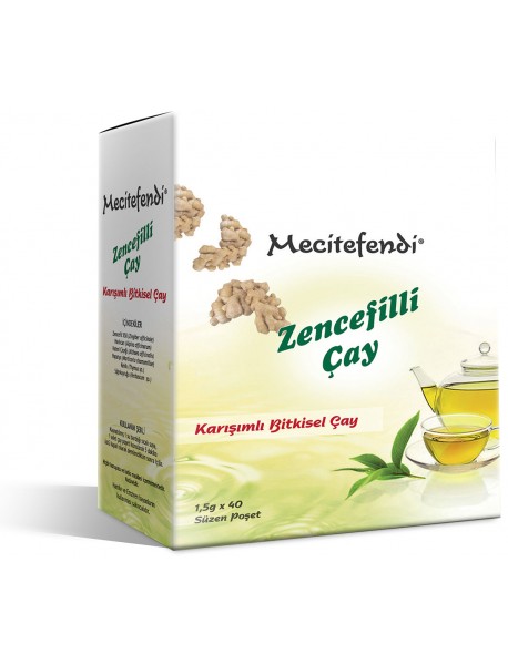 Mecitefendi Zencefilli Çay 40 Lı